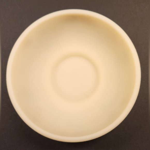 Fenton Art Glass Daisies on Cameo Satin Bowl Dish Signed BARB AQUINO - Picture 3 of 8